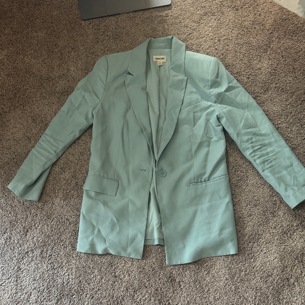 Elegant Sky Blue Men's Blazer